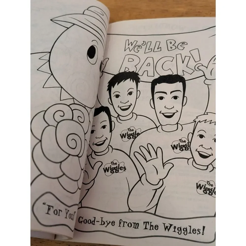 2004 The Wiggles Coloring Book